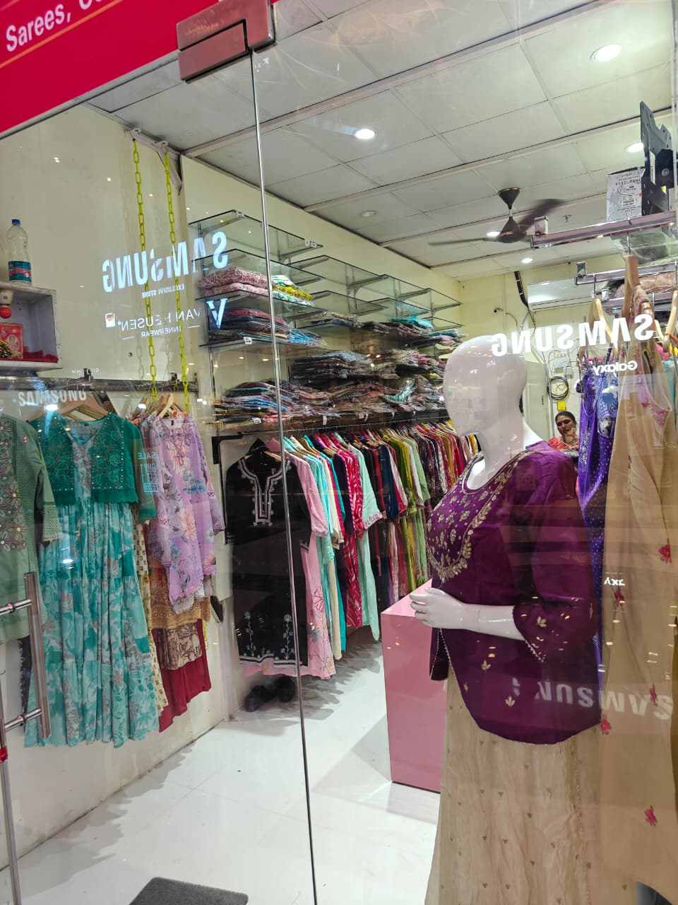 Krishna Priya Fashion boutique interior